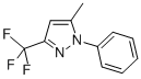 Structure of 3-TRIFLUOROMETHYL-5-METHYL-1-(PHENYL)PYRAZOLE