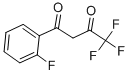 Structure of 1,3-Butanedione, 4,4,4-trifluoro-1-(2-fluorophenyl)-