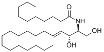 Structure of N-DECANOYL-D-ERYTHRO-SPHINGOSINE