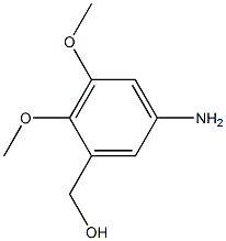 5-氨基-2,3-二甲氧基苯甲醇结构式