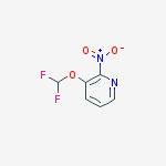 Structure of 3-(DIFLUOROMETHOXY)-2-NITROPYRIDINE