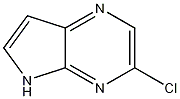 Structure of 5H-pyrrolo[2,3-b]pyrazine, 2-chloro-
