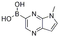 Structure of Boronic acid, B-(5-Methyl-5H-pyrrolo[2,3-b]pyrazin-3-yl)-