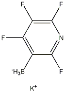 Structure of potassium trifluoro(6-fluoropyridin-3-yl)borate