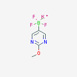 Structure of PotassiuM 2-MethoxypyriMidine-5-trifluoroborate