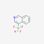 Structure of POTASSIUM ISOQUINOLINE-4-TRIFLUOROBORATE