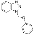 Structure of 1-(PHENOXYMETHYL)-1H-BENZOTRIAZOLE