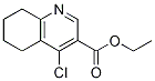 ethyl 4-chloro-5,6,7,8-tetrahydroquinoline-3-carboxylate结构式