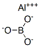 Structure of Boric acid, aluminum salt