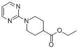 Structure of 1-PYRIMIDIN-2-YL-PIPERIDINE-4-CARBOXYLIC ACID ETHYL ESTER