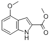 Structure of METHYL 4-METHOXY-2-INDOLECARBOXYLATE