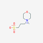 Structure of N-METHYL-N-(3-SULFOPROPYL)MORPHOLINIUM, INNER SALT