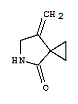 Structure of 5-Azaspiro[2.4]heptan-4-one,7-methylene-