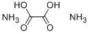 Structure of Ammonium oxalate