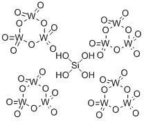 SILICOTUNGSTIC ACID结构式