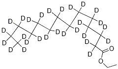 Structure of Ethyl Myristate-d27