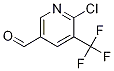 Structure of 2-Chloro-3-trifluoromethylpyridine-5-carboxaldehyde