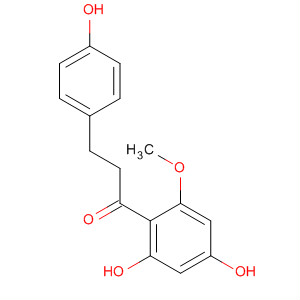 1-Propanone, 1-(2,4-dihydroxy-6-methoxyphenyl)-3-(4-hydroxyphenyl)-结构式