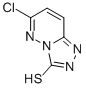 6-CHLORO[1,2,4]TRIAZOLO[4,3-B]PYRIDAZINE-3-THIOL结构式