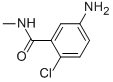 Structure of 5-amino-2-chloro-N-methylbenzamide