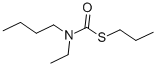 Structure of Carbamothioic acid,N-butyl-N-ethyl-, S-propyl ester