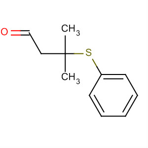 Structure of Butanal, 3-methyl-3-(phenylthio)-