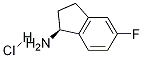 Structure of (S)-5-FLUORO-2,3-DIHYDRO-1H-INDEN-1-AMINE-HCl