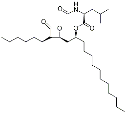 Structure of (S,R,S,S)-Orlistat
