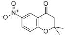 Structure of 2,2-DIMETHYL-6-NITRO-CHROMAN-4-ONE