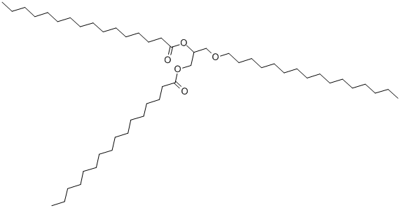 Structure of CHIMYL DIPALMITATE