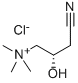 Structure of (3-cyano-2-hydroxypropyl)trimethyl-,chloride,d-ammoniu