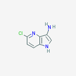 Structure of 3-amino-5-chloro-4-azaindole