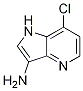 Structure of 7-chloro-1H-pyrrolo[3,2-b]pyridin-3-aMine