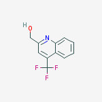 Structure of [4-(trifluoromethyl)quinolin-2-yl]methanol