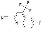 Structure of 6-Fluoro-4-(trifluoromethyl)quinoline-2-carbonitrile ,97%