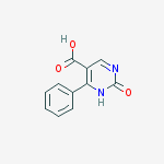 2-Hydroxy-4-phenylpyrimidine-5-carboxylic acid结构式