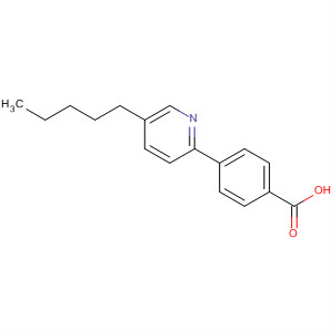 Benzoic acid, 4-(5-pentyl-2-pyridinyl)-结构式