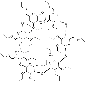 Structure of HEPTAKIS-(2 3 6-TRI-O-ETHYL)-BETA-