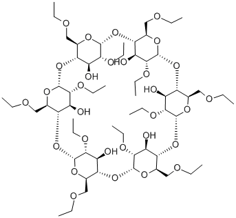 Structure of HEPTAKIS-(2 6-DI-O-ETHYL)-BETA-