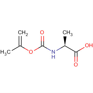 Structure of b-Alanine, N-[(2-propenyloxy)carbonyl]-