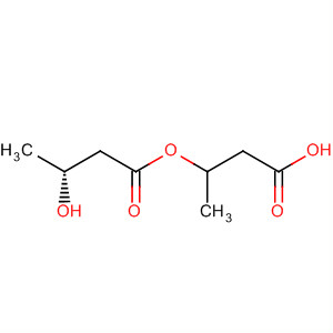 Structure of Butanoic acid, 3-hydroxy-, (1R)-2-carboxy-1-methylethyl ester, (3R)-