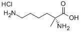 Structure of H-ALPHA-ME-D-LYS-OH HCL