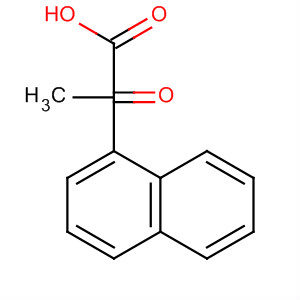 Structure of 2-Naphthalenepropanoic acid, a-oxo-