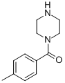 Structure of 1-(4-METHYL-BENZOYL)-PIPERAZINE