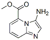 Structure of Imidazo[1,2-a]pyridine-5-carboxylicacid, 3-amino-, methyl ester