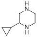 Structure of 2-Cyclopropylpiperazine