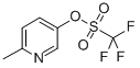 Structure of 2-METHYL-5-PYRIDINETRIFLUOROMETHANESULF&