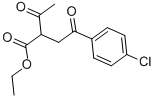 Structure of ETHYL 2-ACETYL-4-(4-CHLOROPHENYL)-4-OXOBUTANOATE