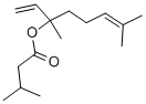 Structure of LINALYL ISOVALERATE