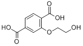 1,4-BENZENEDICARBOXYLIC ACID, 2-(2-HYDROXYETHOXY)-结构式